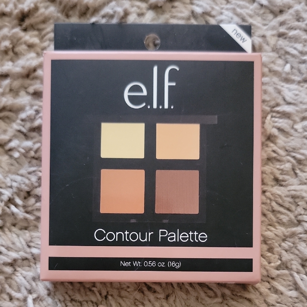 ELF Bronzer & Contour Palette Yellow Orange Shades
